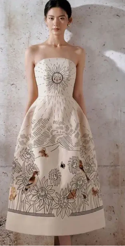 Sun Child Midi Dress