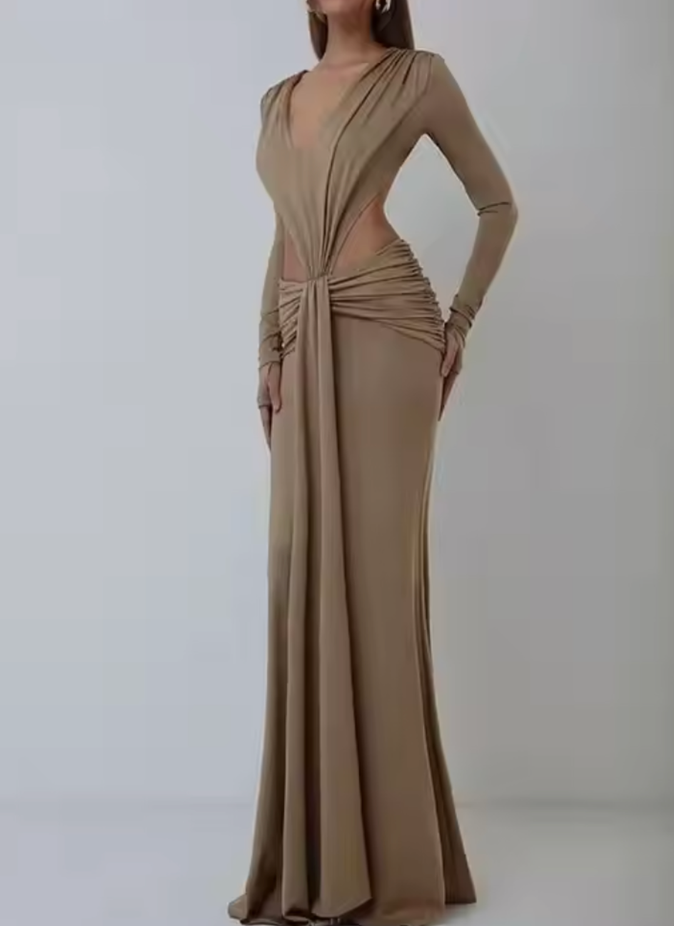 Sculpted Sinner Maxi Dress