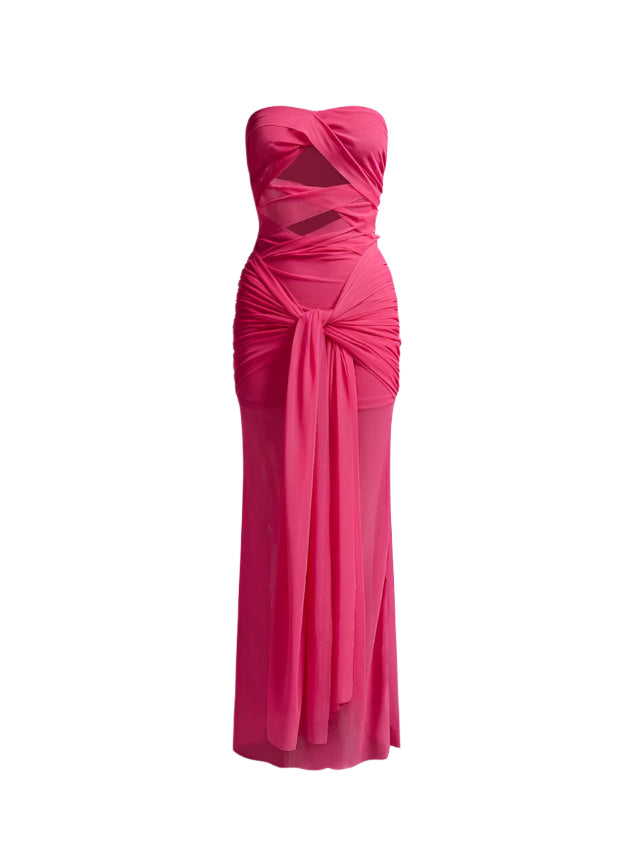 Hot Mesh Goddess Gown